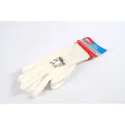 HILKA GLOVES PU COATED WHITE MEDIUM