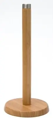 Bamboo Wood Paper Towel Holder Stand for Countertop S-4097