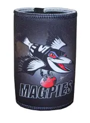 Magpies Mascot Paul Harvey Design Can Cooler Stubby Holder