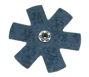 3M Scotch-Brite 2" Surface Conditioning Star Alumnium Oxide Very Fine