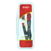 Geometry Compass Set Math Compass with Refill for Student School Office Drafting