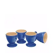 Chasseur La Cuisson Egg Cup Set of 4 Blue 6x5.5cm