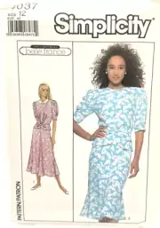 Simplicity Belle France Pattern #9037 - Dress - (Size 12)