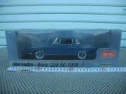 1 18 1958 Mercedes Benz 220SE Mercedes Benz Open Blue Sunstar new not