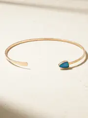 [Melissa Joy Manning] Melissa Joy Manning - 14-karat Recycled Gold Opal Cuff - One size One size Gold