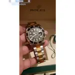 勞力士 116613LN ROLEX 半金 黑鬼 黑水鬼 非 116610 LN 116610LV 116660錶