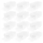 12 PCS Shoe Box Storage Artifact Closet Containers Clear Stackable Boxes