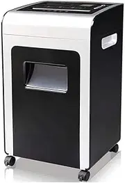 SHTFFW Shredders for Heavy Duty, Professional Grade High Security, 16 Sheets Paper Shredder, 10 Minutes Continuous Shredder with Wheel, 31L