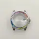 41 毫米錶殼水鬼彩虹表圈機械潛水錶殼手錶配件適用於 NH35A/NH36 機芯