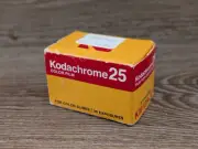 Sealed KODAK Kodachrome 25 Color Slide Film KM 135-36 Exp 5/76 NOS 35mm Vintage