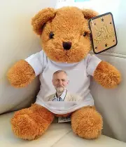 JEREMY CORBYN 8 inch TEDDY BEAR The Labour Party