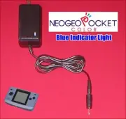 3.15V AC Adapter Power Supply Cord W/LED for SNK Neo Geo Pocket Color System NEW