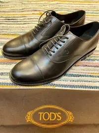 在飛比找Yahoo!奇摩拍賣優惠-TOD’S 牛津鞋 8號