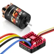 HobbyWing 38020351 QuicRun 1080 G2 ESC & 555 13T Brushed Motor Combo