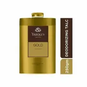 Yardley London Gold Deodorizing Powder for Men, 250g long and fresh nice smell