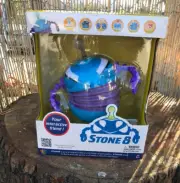 New Stone8 Robot - Blue Kid's Interactive Toy Robot Play Games Works with App