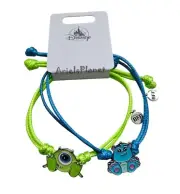2025 Disney Parks Pixar Monsters, Inc. Mike & Sully BBF Bracelet Set of 2