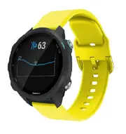 For Garmin Venu 2 Plus /Venu SQ Replacement Band Wristband Silicone Sports Watch (Yellow)