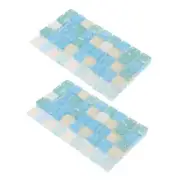 2 Pcs Hamster Cool Mat Small Pet Summer Cooling Pad Cage Rabbit