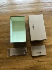 Burberry Empty Sunglass Box, Eyeglass Cleaning Cloth Certificate Of Authenticity