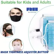 100/200x Elastic Cord Mask Tightness Adjuster Button Ear Locks Non-Slip Stopper