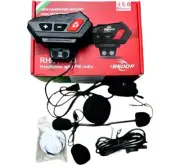 Helmet Bluetooth Intercom & Communication System With Integrated FM Radio BSDDP