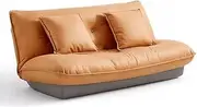 Sofas and Couches Loveseat Sofa Living Room Lazy Leisure Dual-use Sofa Can Lie and Sleep Indoor Bedroom Tatami Leisure Sofa Chair for Living Room Corner Chair Bedroom Salon Office (Color : A)