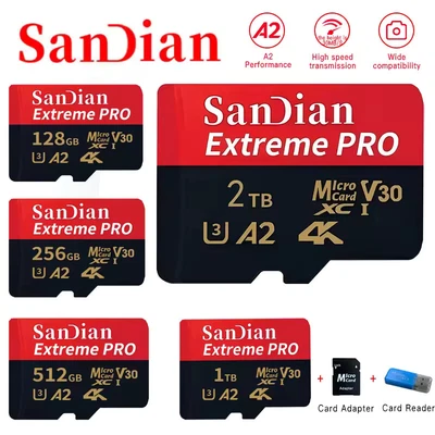 512GB SanDisk Micro SD Card Extreme Class 10 Flash Memory Card SDHC SDXC