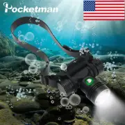 200000LM Diving Headlamp Underwater Headlight Led Scuba Head Flashlight Torch