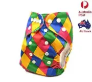 Modern Cloth Nappies Unisex Cloth Nappy Cloth Diaper With Pocket Liners (D243)