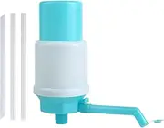 Water Bottle Pump - Leakproof Hand Press Bottled Water Pump | Portable Dispenser With Adjustable Tube, Easy-Press Mechanism, Hygienic Spout Cover, Manual Drinking Water System For Home & Offices