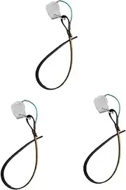ULTECHNOVO 3pcs Car Grounding Strap Vehicle Static Electricity Discharge Grounding Wire for Easy Installation Prevents Malfunction Compatible Suvs and Cars