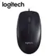 【Logitech 羅技】M90 有線滑鼠 黑灰