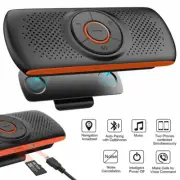 Car Kit Handsfree Speakerphone Multipoint Sun Visor Speaker for Phone Smartphone