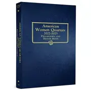 Whitman American Women Quarters P & D Coin Album 2022-2025 #4990