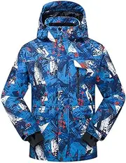 [JianShi] Ski Suit Men Winter Thermal Snow Pants Ski Jacket Set Skiing and Snowboarding Suits S