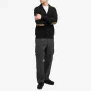 [Jamiesons of Shetland] Jamieson's of Shetland Elbow Patch Shawl Collar Cardigan
