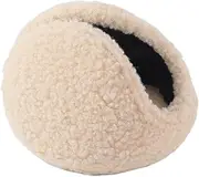 [EIYIELX] Men Winter Earmuffs Soft Plush Ear Warmer Cycling Ear Cap Cold Keep Warm Winter Earflaps(Beige)