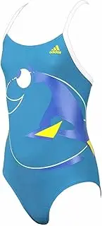 [adidas] AY1523 Girl's Dory Finding Nemo Swimsuit, Size