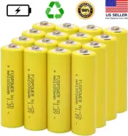 3-18 Pcs AA Rechargeable Batteries NiCd 1000mAh 1.2V With AA/AAA Battery Charger