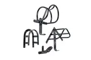 Stubbs Harness Rack Set (Set Of 4) (Black) (One Size)
