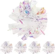 Crinkly Cat Toys, 5X Crinkle Sound Cat Toy Ball, Funny Interactive Noisy Rolling Lightweight Portable Pet Supplies for Fetch Play Indoor Teasing Kitten Home Exercise