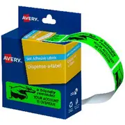 Avery 'Friendly Reminder' Printed Labels 19 x 64mm 125 Pack