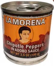 La Morena Chipotle Peppers in Adobo Sauce 100g x 10