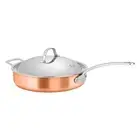 Chasseur Escoffier Induction Saute Pan With Helper Handle - 28x6cm