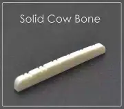 ForeverHandCrafted 12 STRING BONE NUT for Fender Villager Guitar - 1 7/8" Long