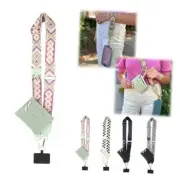 Clip n Go Phone Strap With Wallet,Adjustable Cell Phone Crossbody,Women's Green