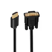 HDMI Male to VGA Male Cable Monitor Lead Full HD 1080P Converter Laptop Adapter