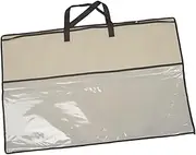 Pillow Storage Bag Home Organizer Versatile Clear Zippered Dustproof Tote Bag Packing Organizer for Beddings Clothes Sweaters