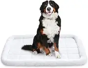 Amazon Basics Padded Pet Bolster Bed - 89 x 56 centimeters